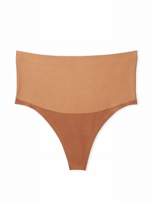 Beige Victoria Secret Caramel Nude Shaping Lingerie | SUCNY6725