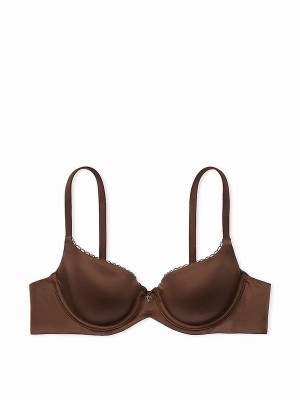 Beige Victoria Secret Ganache Nude Demi Bras | PSIGO0762