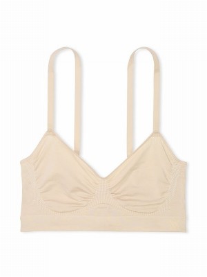 Beige Victoria Secret Marzipan Nude Seamless Shaping™lette Lingerie | BITHV2406
