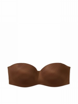 Beige Victoria Secret Nude Ganache Strapless Multiway Push Up Bras | YZTFP2984