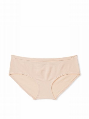Beige Victoria Secret Nude Marzipan Hipster Underwear | GLMXO4832