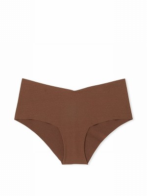 Beige Victoria Secret Nude Mousse Cheeky No Show Underwear | TDVXE0413