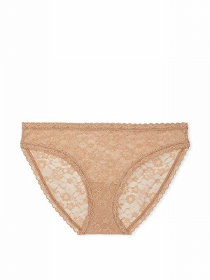 Beige Victoria Secret Praline Nude Bikini Underwear | TOQKL0169