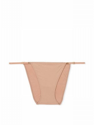 Beige Victoria Secret Praline Nude Bikini Underwear | HIWVD7284