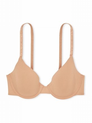 Beige Victoria Secret Praline Nude Full Cup Lightly Lined Bras | PKNXJ7432