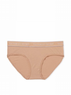 Beige Victoria Secret Praline Nude Hipster Underwear | BPSLW0914