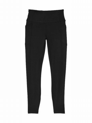 Black Victoria Secret 7/8 Length VS Essential Pocket Leggings | WFZMT4127