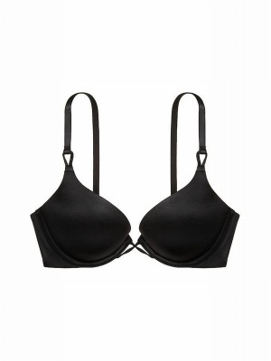 Black Victoria Secret Add 2 Cups Smooth Push Up Bras | WEASH8031