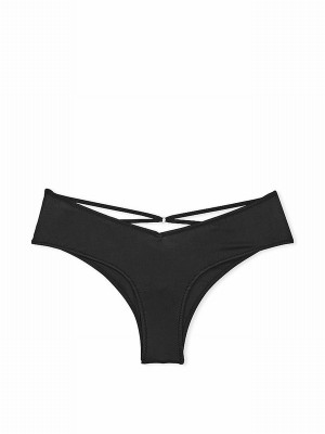 Black Victoria Secret Cheeky Underwear | OXYZH5738