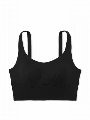 Black Victoria Secret Cross Back Mesh Bras | BEISN5812