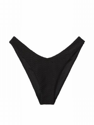 Black Victoria Secret Fishnetzilian Bikini Bottom | UXYKJ2657