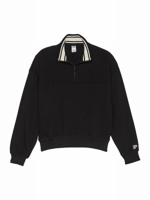 Black Victoria Secret Fleece Sweatshirts | MCTEL8049