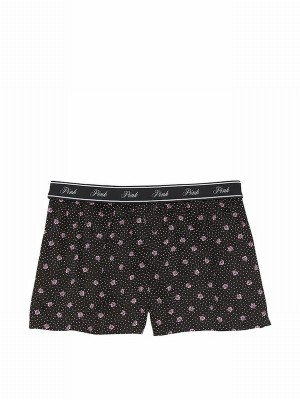 Black Victoria Secret Floral Nightwear | WQXSA0524