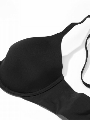 Black Victoria Secret Full Cup Lightly Lined Bras | HMOSU3692