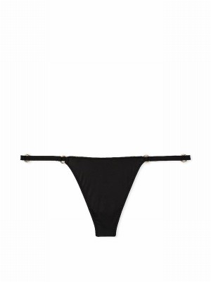 Black Victoria Secret G-String Underwear | CSFKR3516