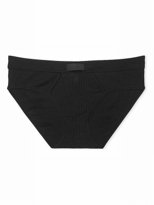 Black Victoria Secret Hipster Underwear | ZRYUA9814