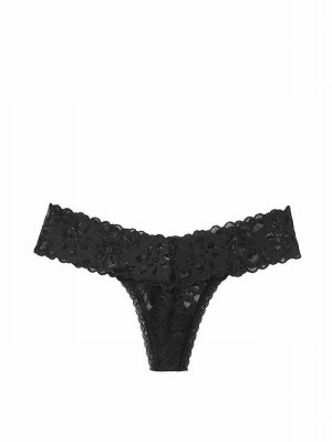 Black Victoria Secret Knickers Underwear | LRSVH6802