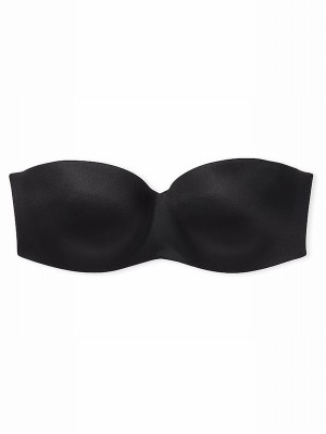 Black Victoria Secret Lightly Lined Strapless Multiway Bras | MZCJA0987