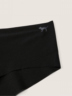 Black Victoria Secret Pure Hipster Smooth No Show Underwear | YHDZS5927
