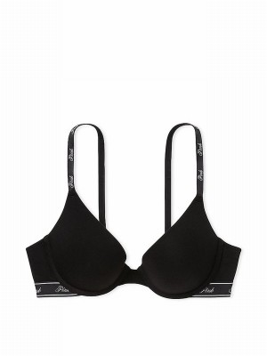 Black Victoria Secret Push Up Bras | FOZPR9437