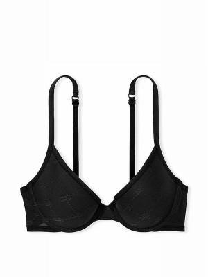 Black Victoria Secret Push Up Bras | NOFZU9872