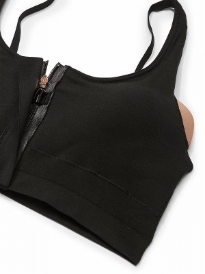Black Victoria Secret Seamless Mastectomy Bras | LIOFA9385