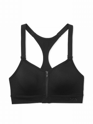 Black Victoria Secret Sports Sports Bra | YXGFQ0689