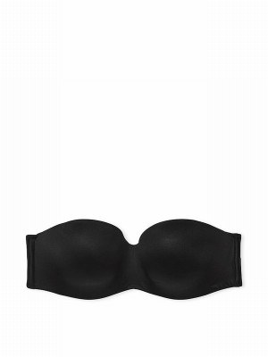 Black Victoria Secret Strapless Bras | QKMHO2497