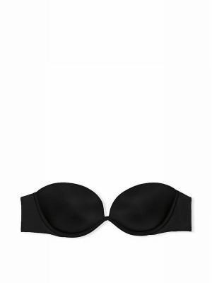 Black Victoria Secret Strapless Smooth Every Way Strapless Multiway Bras | UCHXR2057
