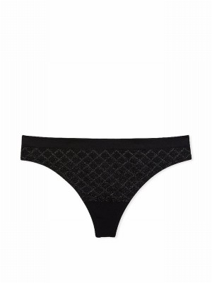 Black Victoria Secret Thong Underwear | PMOIE5309