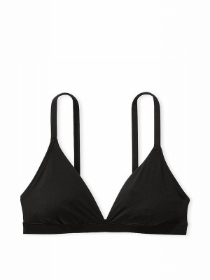 Black Victoria Secret Trianglelette Bras | ATWRL2903