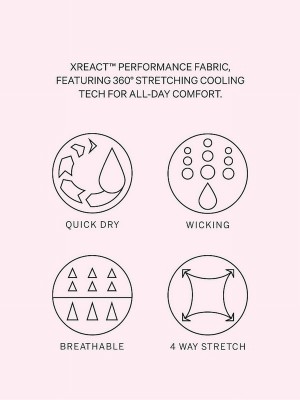 Black Victoria Secret VSX Activate™ Leather Mix Strappy Bandeau Bras | ZHBXQ4531