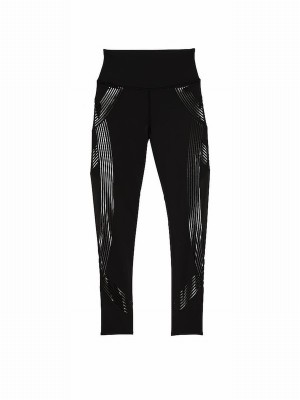 Black Victoria Secret VSX Elevate™ Contours Leggings | CPVMB2951