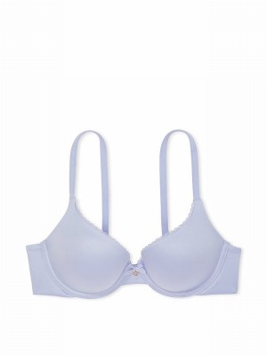 Blue Victoria Secret Crescent Full Cup Bras | NDYPE2413