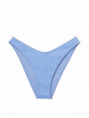 Blue Victoria Secret Denimzilian Bikini Bottom | SYTVQ5180