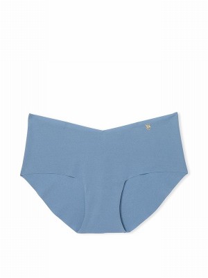 Blue Victoria Secret Faded Denim Hipster Underwear | JGADN5672