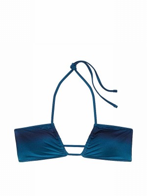 Blue Victoria Secret Ombre Halter Bikini Top | IANMZ0513