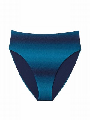 Blue Victoria Secret Ombre High Waisted Bikini Bottom | CIKZL6214