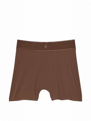 Brown Victoria Secret Ganache VS Elevate 3'' Cycling Shorts | JZHEU9502