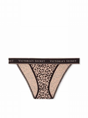 Brown / Leopard Victoria Secret Cameo Basic Animal Underwear | KJTOG0351