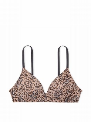 Brown / Leopard Victoria Secret Non WiPush Up Bras | RJFZX9302