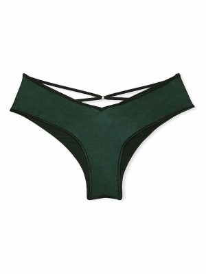 Green Victoria Secret Botanical Cheeky Underwear | JXZUW4513