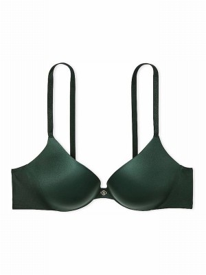 Green Victoria Secret Botanical Obsessed Push Up Bras | QEVSA7316