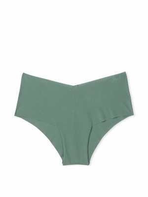 Green Victoria Secret Fresh Forest Rib Cheeky Underwear | BVMXY6510