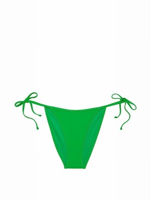 Green Victoria Secret Island Jade Tie Side Archive Bikini Bottom | NAOCQ9520