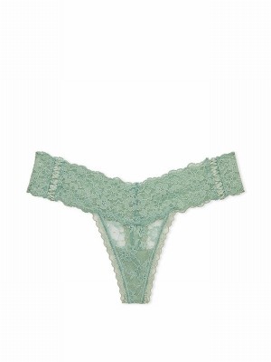 Green Victoria Secret Seasalt Thong Underwear | XTCOU4325