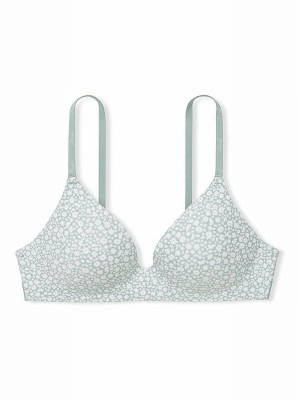 Green / Flower Victoria Secret Flower Non WiLightly Lined Bras | ACPFS9072