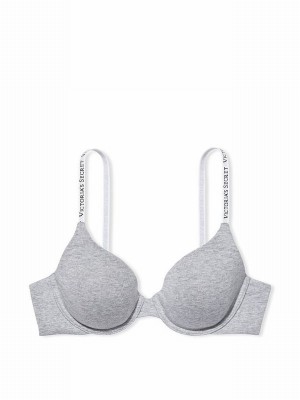 Grey Victoria Secret Full Cup Bras | VJHMA3157