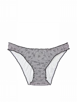 Grey Victoria Secret Midnight Meadow Frankies Hudson Bikini Bottom | FNQGW1892