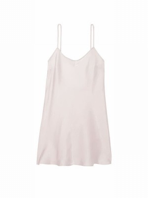 Grey / Purple Victoria Secret Lilac Organza Mini Slip Nightwear | XLPUH2804